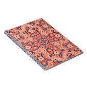 Naadloze paisley:  patroonontwerp. notitieboek (Rechterzijde)