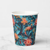 Naadloze papieren papierbak papieren bekers (Links)