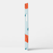 Naadloze paraplu's en regendruppels. Waterco Case-Mate iPhone Case (Achterkant / Rechts)