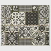 Naadloze patchwork-tegel met islam, Arabisch, Indi Cadeaupapier (Vlak)