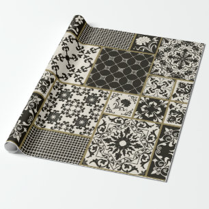 Naadloze patchwork-tegel met islam, Arabisch, Indi Cadeaupapier