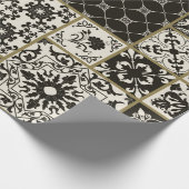 Naadloze patchwork-tegel met islam, Arabisch, Indi Cadeaupapier (Hoek)