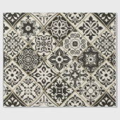 Naadloze patchwork-tegel met islam, Arabisch, Indi Cadeaupapier (Vlak)