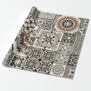 Naadloze patchwork-tegel met islam, Arabisch, Indi Cadeaupapier