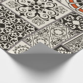 Naadloze patchwork-tegel met islam, Arabisch, Indi Cadeaupapier (Hoek)