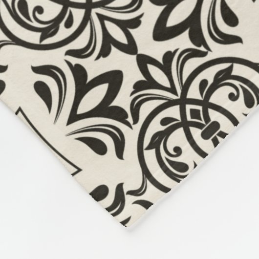 Naadloze patchwork-tegel met islam, Arabisch, Indi Fleece Deken (Hoek)