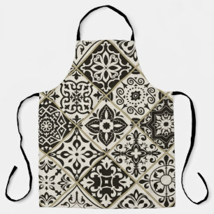 Naadloze patchwork-tegel met islam, Arabisch, Indi Schort