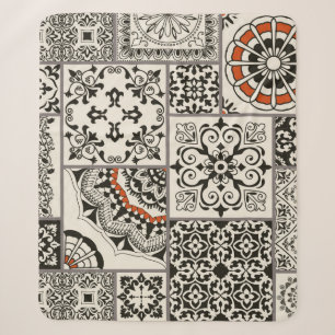 Naadloze patchwork-tegel met islam, Arabisch, Indi Sherpa Deken