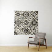 Naadloze patchwork-tegel met islam, Arabisch, Indi Wandkleed (In situ)