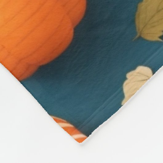 Naadloze patronen fleece deken (Hoek)