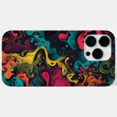 Naadloze Patronen Schattigee iPhone 14 Hoesje (Achterkant (horizontaal))