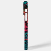 Naadloze Patronen Schattigee iPhone 14 Hoesje (Achterkant / Links)