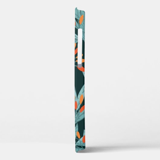 Naadloze patroon handgetekende boomvertakkingen me Case-Mate iPhone case (Achterkant / Links)