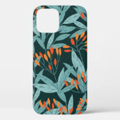 Naadloze patroon handgetekende boomvertakkingen me Case-Mate iPhone case (Achterkant)