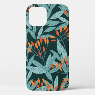 Naadloze patroon handgetekende boomvertakkingen me Case-Mate iPhone case