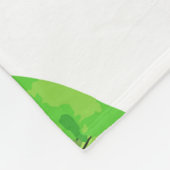  naadloze patroon kiwi illustratiehand dr fleece deken (Hoek)