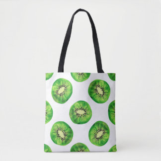  naadloze patroon kiwi illustratiehand dr tote bag