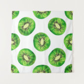 naadloze patroon kiwi illustratiehand dr wandkleed (Voorkant (horizontaal))