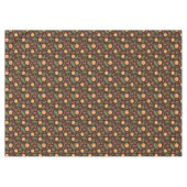 Naadloze Patroon Rustieke Winter Botanische Kerstm Tafelkleed (Voorkant (Horizontaal))