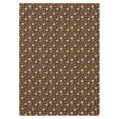 Naadloze Patroon Rustieke Winter Botanische Kerstm Tafelkleed (Voorkant)