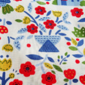 Naadloze patroonachtergrond met cupcakes, Snoepjes Visitekaartje