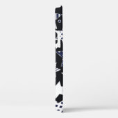 Naadloze patroonachtergrond met gestileerde starsp Case-Mate iPhone case (Achterkant / Rechts)