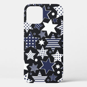 Naadloze patroonachtergrond met gestileerde starsp Case-Mate iPhone case