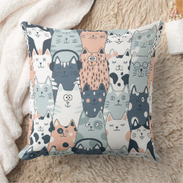 Naadloze patrooncutat kussen