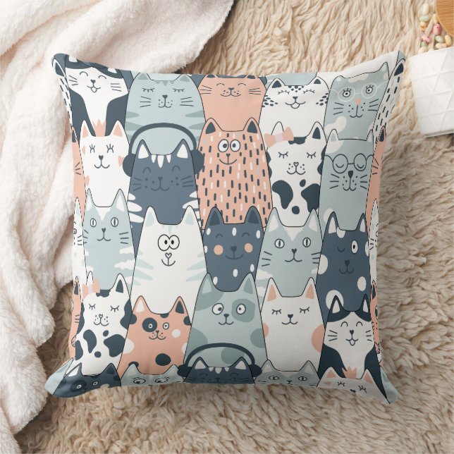 Naadloze patrooncutat kussen (Deken)