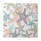 Naadloze patroonkeramische Tegel Tegeltje (Voorkant)