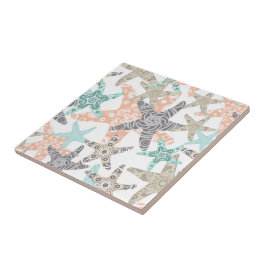 Naadloze patroonkeramische Tegel Tegeltje