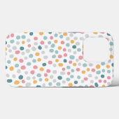 Naadloze patroonkleurige poolpunts Case-Mate iPhone case (Achterkant (horizontaal))