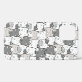 Naadloze patroonklinkers Case-Mate iPhone case (Achterkant (horizontaal))