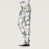 Naadloze patroonklinkers leggings (Links)