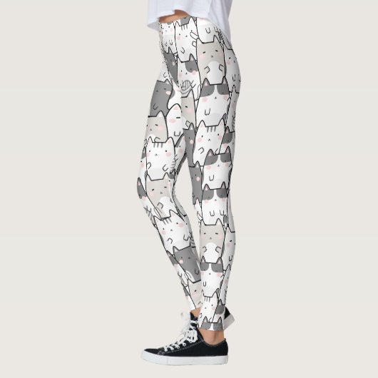 Naadloze patroonklinkers leggings (Links)