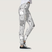 Naadloze patroonklinkers leggings (Rechts)