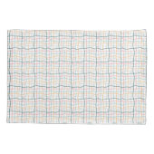 Naadloze patroonoversteekpenningen kussensloop (Achterkant-Links)