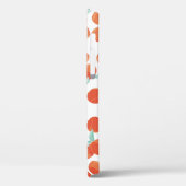 Naadloze perzik vruchten, zomer patroon. Case-Mate iPhone case (Achterkant / Links)