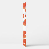 Naadloze perzik vruchten, zomer patroon. Case-Mate iPhone case (Achterkant / Rechts)