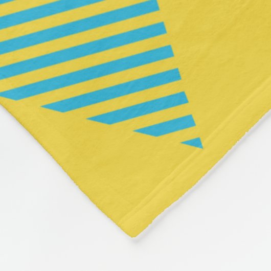 Naadloze Pop Art Pattern. Abstracte kleurige tekst Fleece Deken (Hoek)