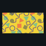 Naadloze Pop Art Pattern. Abstracte kleurige tekst Poster<br><div class="desc">Naadloze Pop Art Pattern. Abstracte kleurrijke textuur met lijnen en geometrische figuren. Naadloze Multicolor achtergrond in Disco Style.</div>