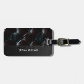 Naadloze  reliëf bagagelabel (Voorkant horizontaal)