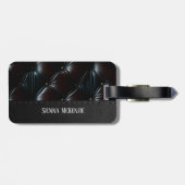 Naadloze  reliëf bagagelabel (Achterkant horizontaal)