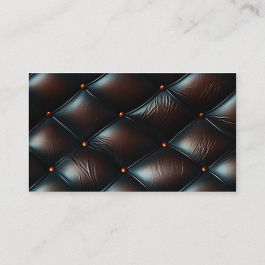 Naadloze  reliëf visitekaartje (Achterkant)