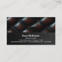 Naadloze reliëf visitekaartje