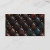 Naadloze  reliëf visitekaartje (Achterkant)