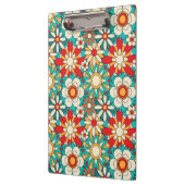 Naadloze Retro Bloemen Patroon.  decoratief Klembord (Links)