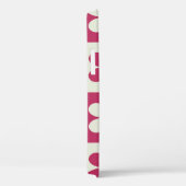 Naadloze retro groovy design met daisy fl Case-Mate iPhone case (Achterkant / Rechts)