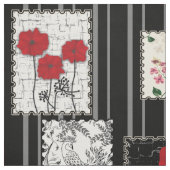 Naadloze retro  patchwork-patches stof (Swatch)
