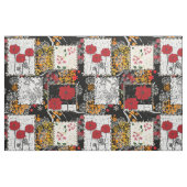 Naadloze retro  patchwork-patches stof (Fat Quarter)